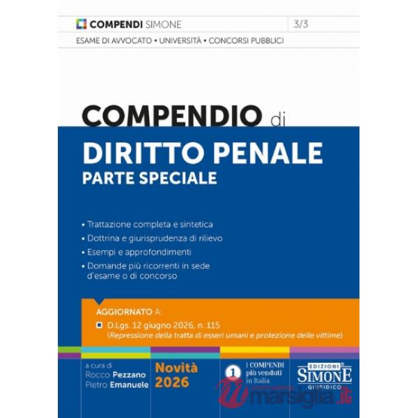 Manuale di diritto penale. Parte speciale