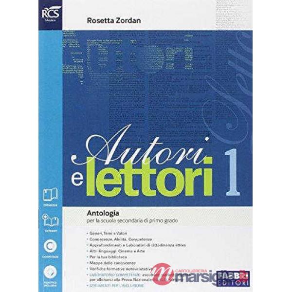 AUTORI E LETTORI 1 SET MINOR + QUAD + TRA COMPETENZE