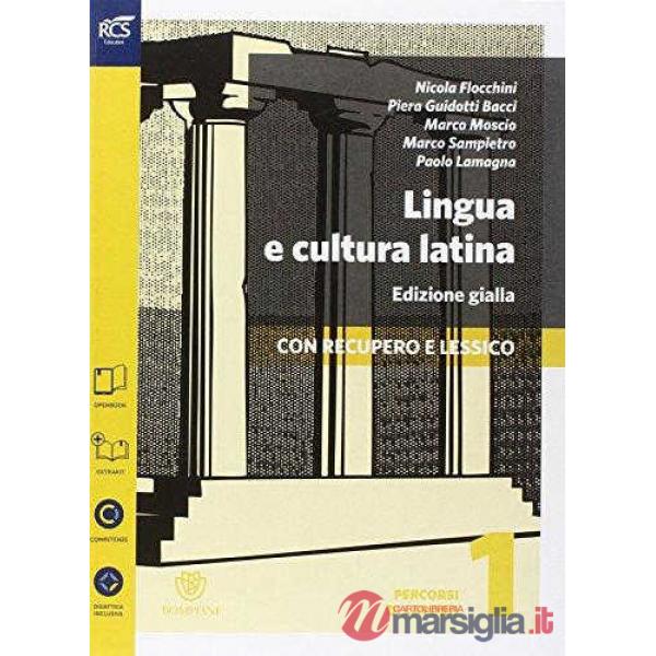 LINGUA CULT ED.GIALLA 1 SET MAIOR + REP + LE