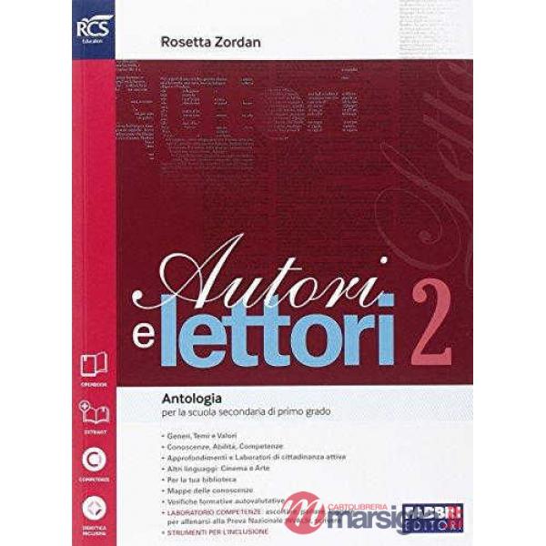 AUTORI E LETTORI 2 SET MINOR + QUAD + LETTERATURA + DID. INCL.
