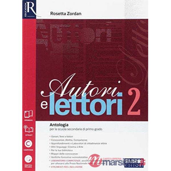 AUTORI E LETTORI 2 SET MAIOR + QUAD + LETTERATURA + DID. INCL.