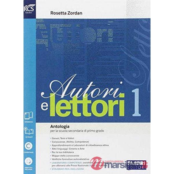 AUTORI E LETTORI 1 SET MAIOR + QUAD + TRA COMPETENZE