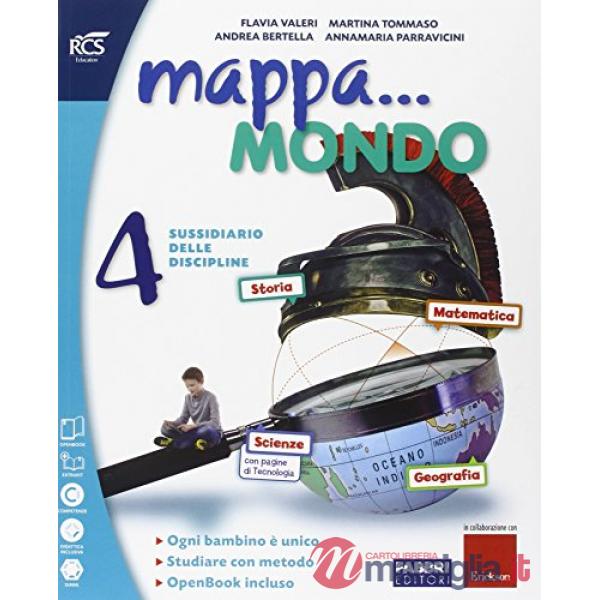 MAPPA... MONDO 4 VOL UNICO SET + QUAD + ATLANTE