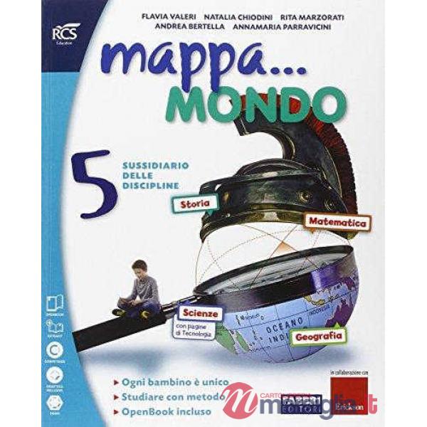 MAPPA... MONDO 5 VOL UNICO SET + QUADERNI