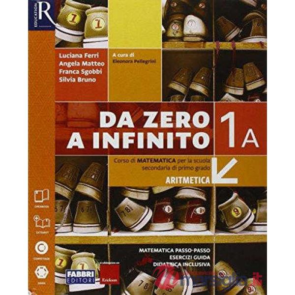 DA ZERO A INFINITO 1A + 1B SET MAIOR + QUADERNO