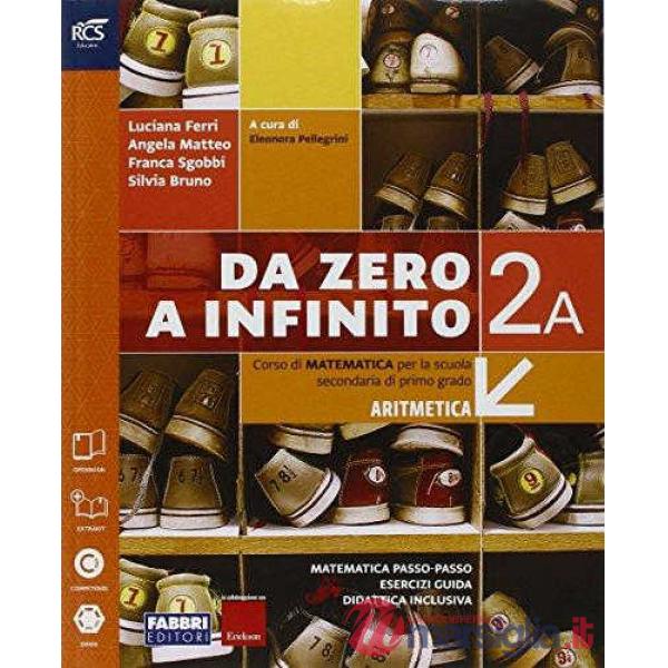 DA ZERO A INFINITO 2A + 2B SET MAIOR + QUADERNO