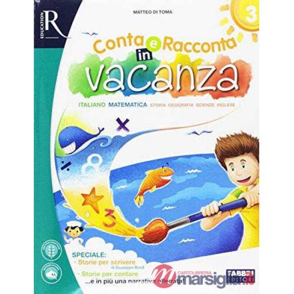 CONTA E RACCONTA IN VACANZA 3 SET
