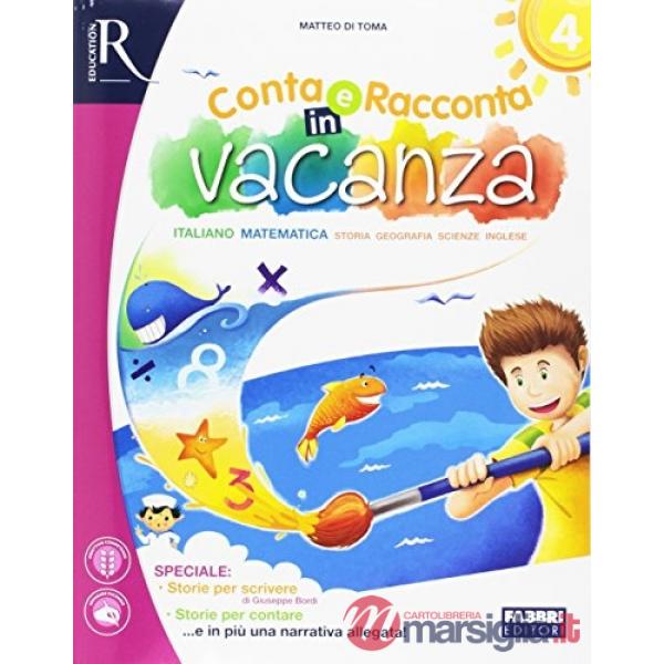 CONTA E RACCONTA IN VACANZA 4 SET