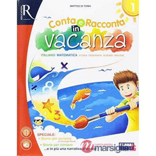 CONTA E RACCONTA IN VACANZA 1 SET