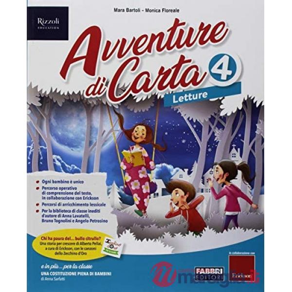 AVVENTURE DI CARTA 4 SET