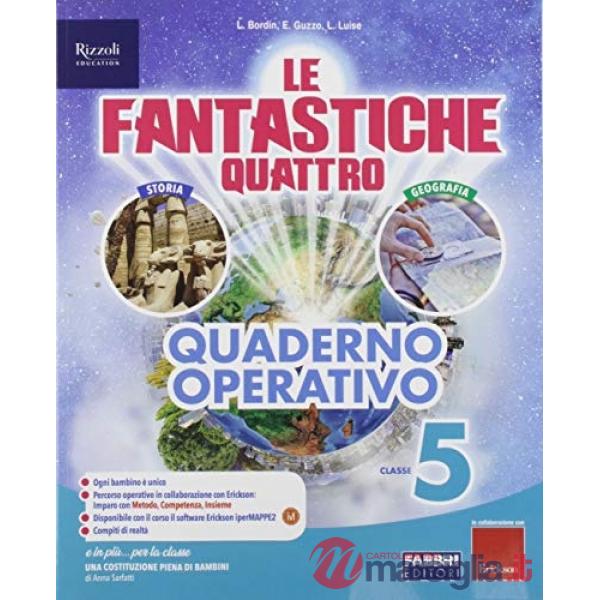 LE FANTASTICHE 4 CL. 5 SET ANTROP.
