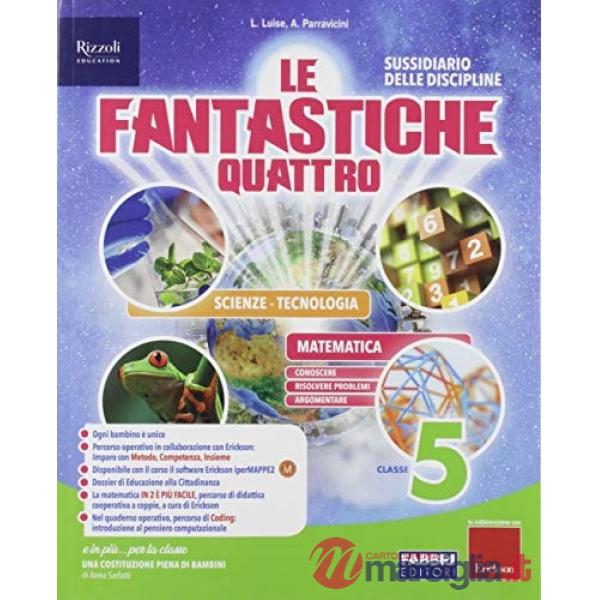 LE FANTASTICHE 4 CL. 5 SET SCIENT.