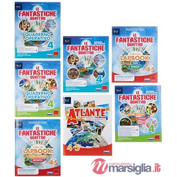 LE FANTASTICHE 4 CL. 4 SET ANTROP. + SCIEN