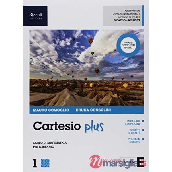 CARTESIO PLUS NE BIENNIO 1 VOL. + GUIDA STUDIO SET