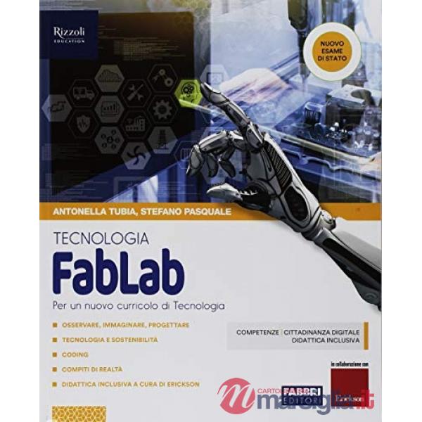 FAB LAB TECNOLOGIA + DISEGNO + TAVOLE SET MAIOR