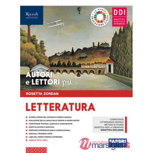AUTORI E LETTORI PIU' LETTERAT. SET MAIOR