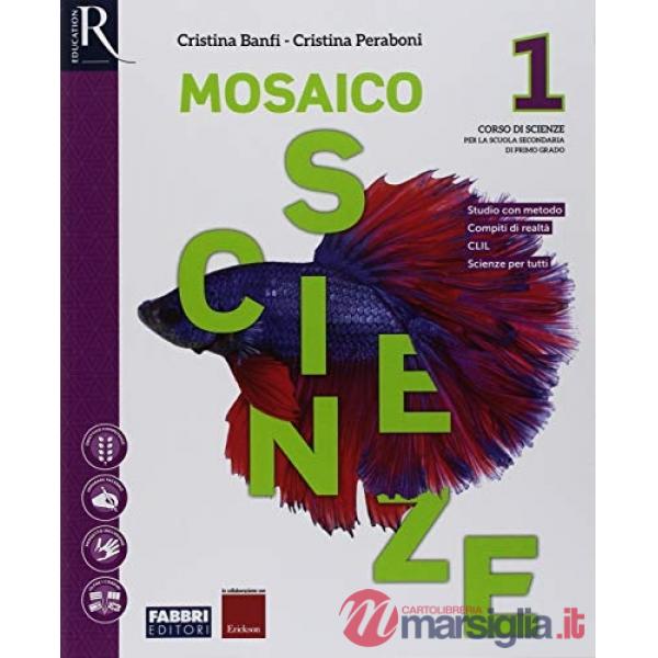 MOSAICO SCIENZE 1 SET MAIOR-VENDITA SEPARATA