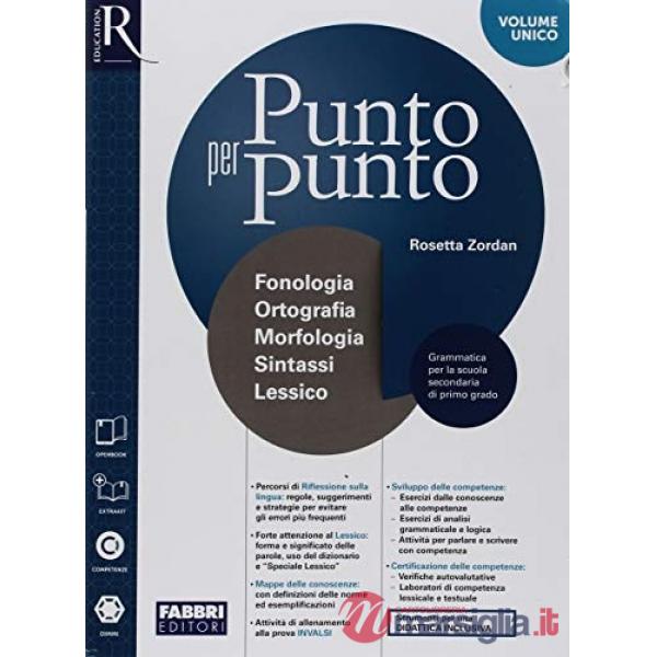 PUNTO PER PUNTO SET MAIOR + ESAME 2018