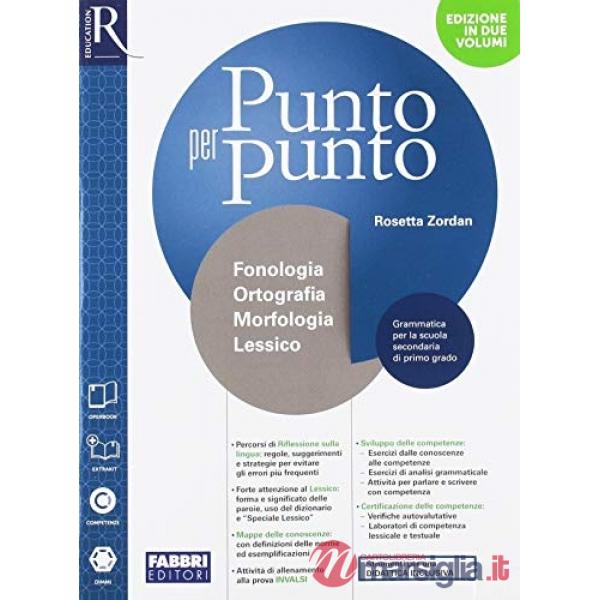 PUNTO PER PUNTO FONOLOGIA SET MAIOR + ESAME 2018