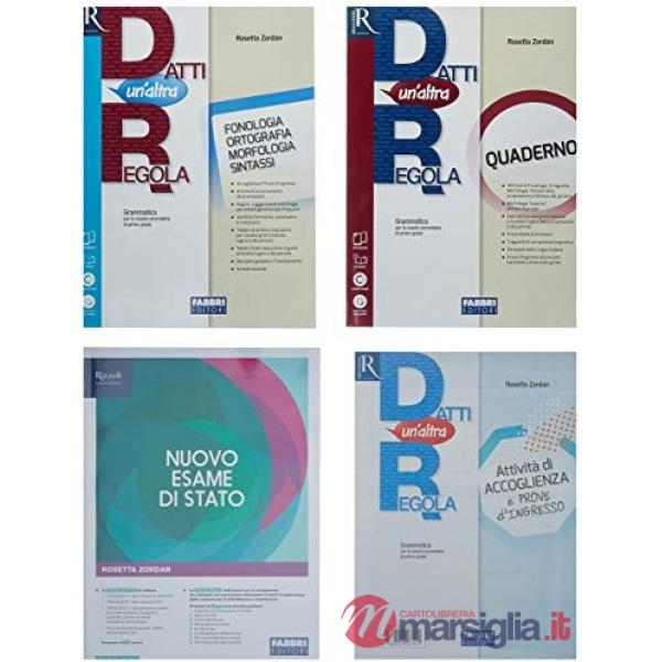 DATTI ALTRA REGOLA MORF + QUAD + PROVE + ESAME 2018 SET MAIOR