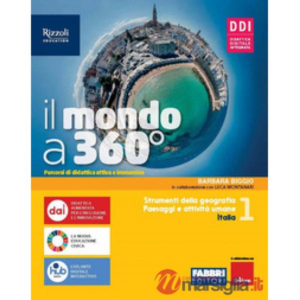 IL MONDO A 360 VOL. 1 SENZA REGIONI D'ITALIA + FAS