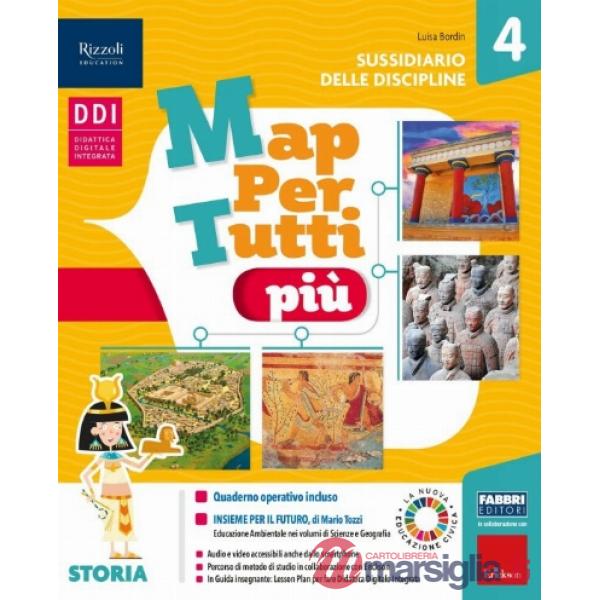 MAPPERTUTTI PI + STORIA GEOGRAFIA STO/GEO IMP. CON MAPPE 4, 5 AT