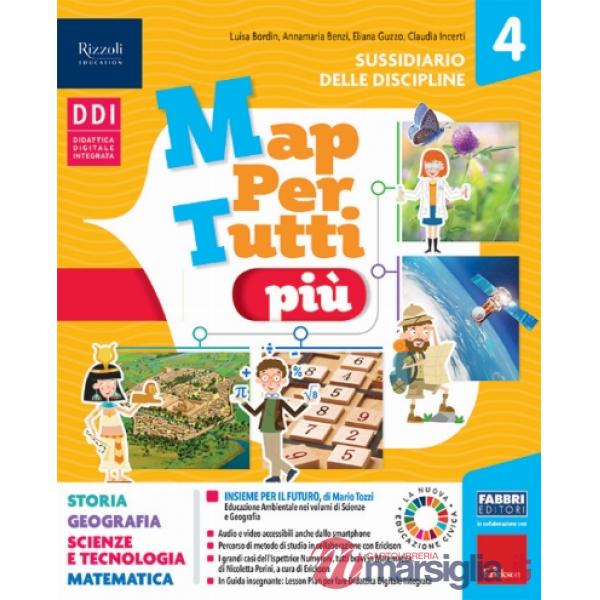 MAPPERTUTTI PI + VOL. UNICO ATL. 4, 5 MATE IMP. CON MAPPE 4, 5