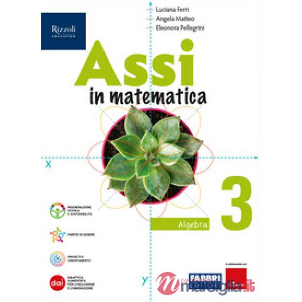 ASSI IN MATEMATICA 3 ALGEBRA - GEOMETRIA + QUADERNO ESERCIZI