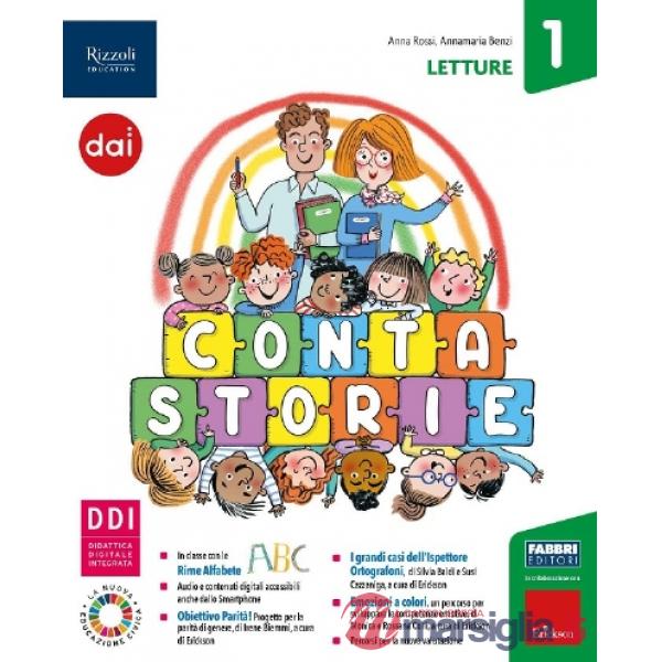 CANTASTORIE 1 + IMPARO A SCRIVERE MAIUSCOLO/MINUSCOLO