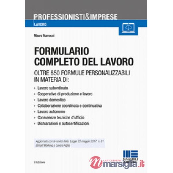 Formulario completo del lavoro