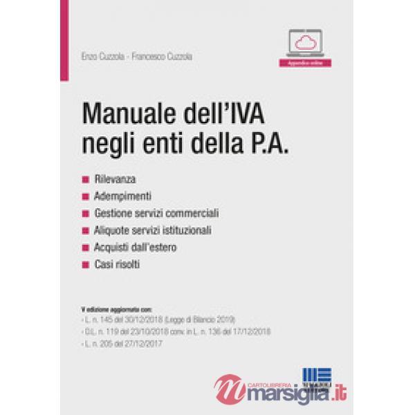 Manuale dell'IVA negli enti della P.A.