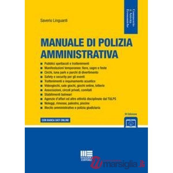 Manuale di polizia amministrativa