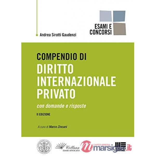 Compendio di diritto internazionale privato