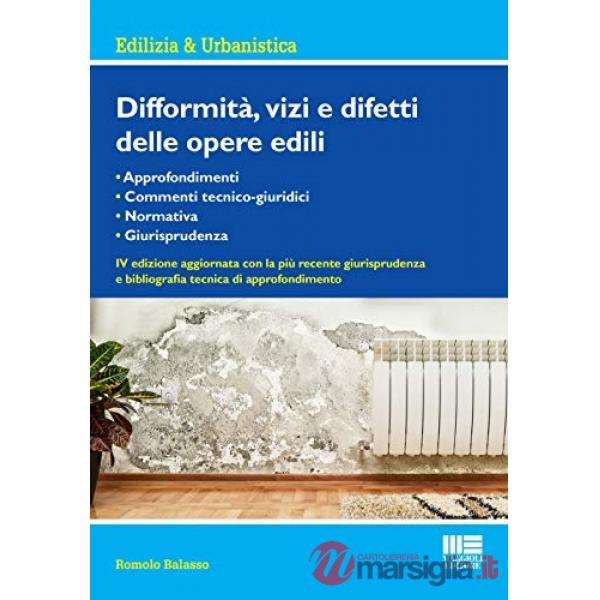 Difformità, vizi e difetti delle opere edili