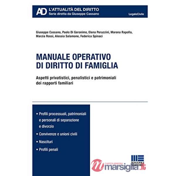 Manuale operativo di diritto di famiglia