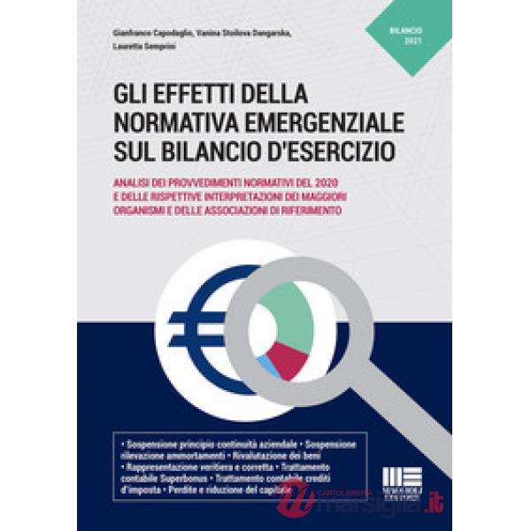 Gli effetti della normativa emergenziale sul bilancio d'esercizio