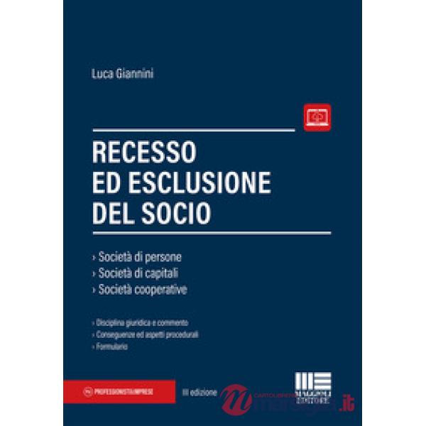 Recesso ed esclusione del socio