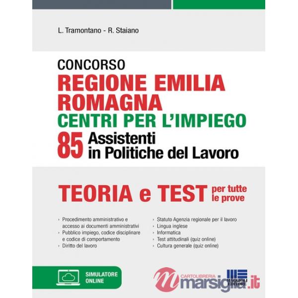 Concorso regione Emilia Romagna centri per l'impiego. 85 assistenti in politiche del lavoro