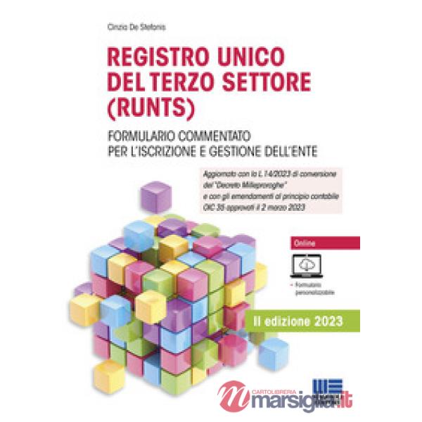 Registro unico del terzo settore (RUNTS)