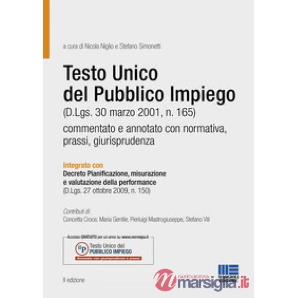 Il testo unico del pubblico impiego commentato