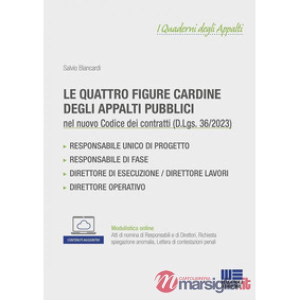Le quattro figure cardine degli appalti pubblici