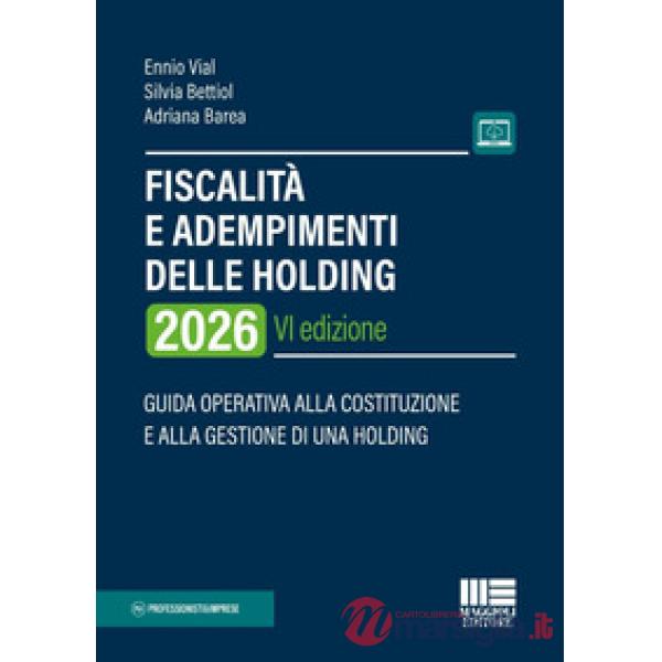 Fiscalità e adempimenti delle holding 2026. Guida operativa alla costituzione e alla gestione di una holding
