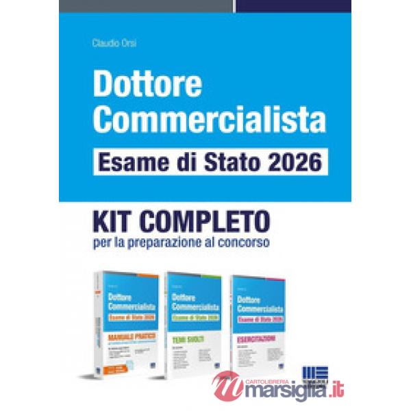 Kit Dottore Commercialista Esame Stato 2026