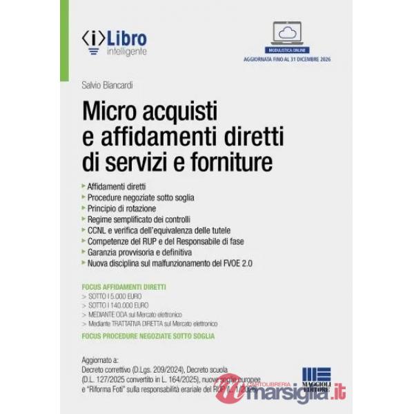 Micro Acquisti e Affidamenti Diretti