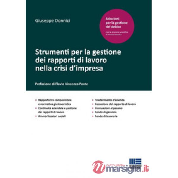 Strumenti per la gestione dei rapporti di lavoro nella crisi d'impresa