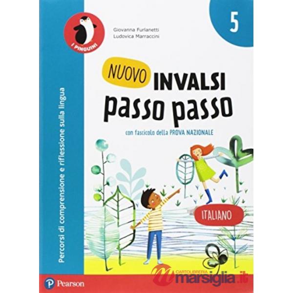 NUOVO INVALSI PASSO PASSO ED. AGG 2017 ITALIANO 5 VOL + FASC.