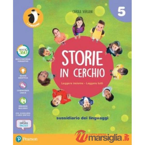 STORIE CERCHIO 5 LETTURE + GRAMM. + LINGUAGGI + IT