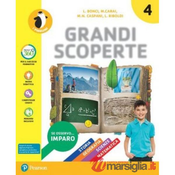 GRANDI SCOPERTE 4 VOL + ATL. + ACOLPODOCCHIOANTROP
