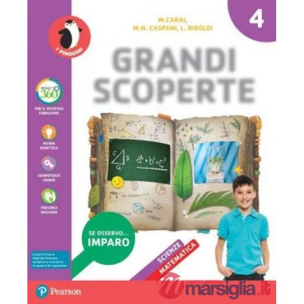 GRANDI SCOPERTE 4 SCIENTIFICO VOL + ACOLPODOCCHIOS