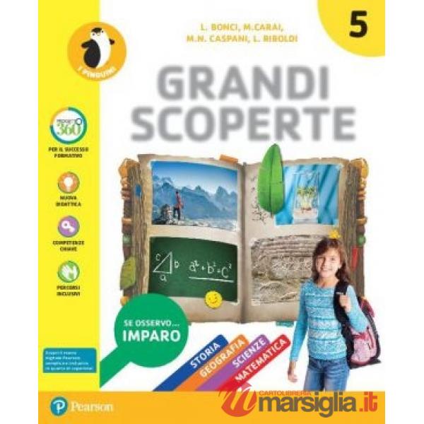GRANDI SCOPERTE 5 VOL + QUAD. ANTROPOLOGICO + QUAD